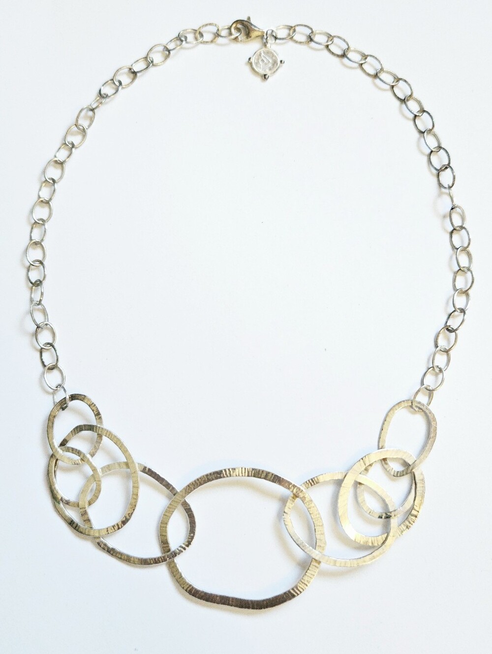 Silpada - 925 Sterling Silver Pop the Bubbly Bib Necklace